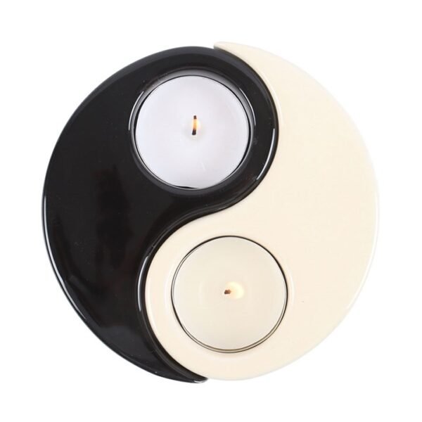 Yin Yang Tealight Candle Holder - Image 4