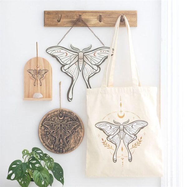 Luna Moth Terracotta Plaque - Image 5