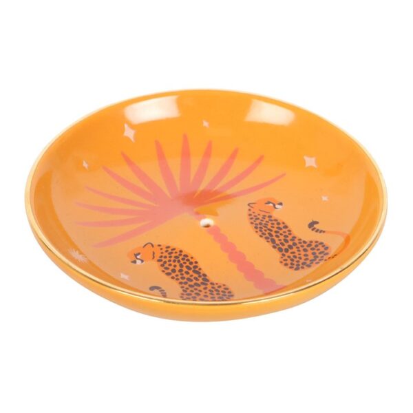 Leopard Palm Incense Holder - Image 4