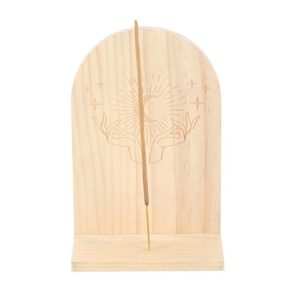 Natural Mystical Hands Incense Holder Shelf - Image 3