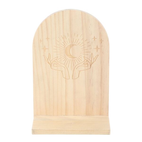 Natural Mystical Hands Incense Holder Shelf - Image 4