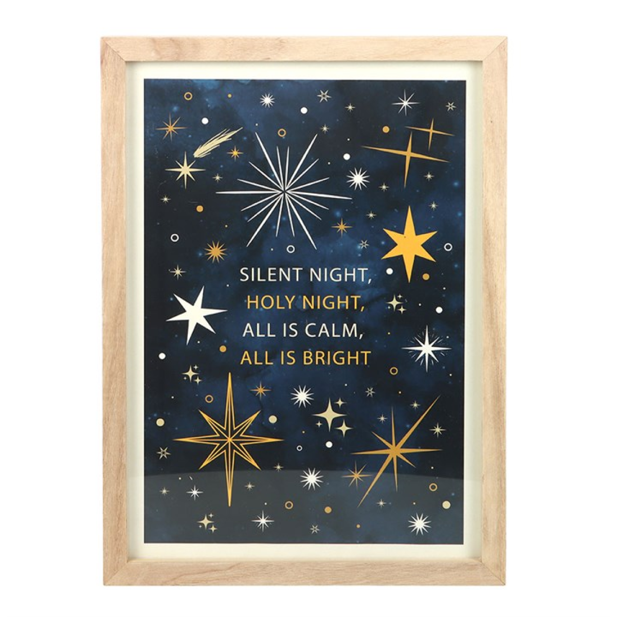 Silent Night Framed Wall Art Print - Image 2